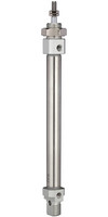 Rundzylinder, doppeltwirkend, mit Magnet, ohne einstellbare Dämpfung, Typ CA nach ISO 6432, Serie MI  Serie Serie MI
