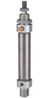 Rundzylinder, einfachwirkend (drucklos eingefahren), mit Magnet, ohne einstellbare Dämpfung, Typ CA, Serie MSI  Serie Serie MSI